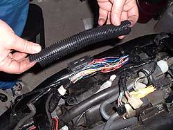 Kabelbaum schliessen